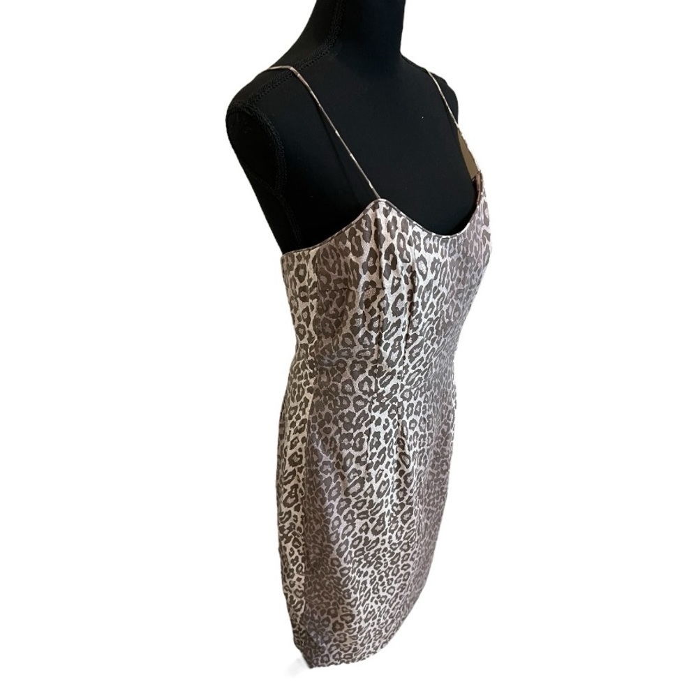 Rachel Roy Leopard Print Mini Dress Size 10